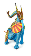 Cargar imagen en el visor de la galería, Elefante Azul y Ocre LN