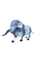 Cargar imagen en el visor de la galería, Toro Mediano Blanco/Azul JF