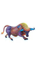 Cargar imagen en el visor de la galería, Toro Mediano Ocres/Amarillo/Azul JF