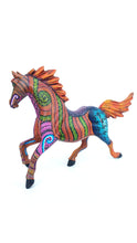 Cargar imagen en el visor de la galería, Caballo Alebrijes Tona escultura madera Oaxaca