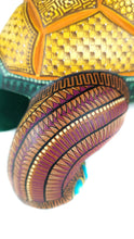 Cargar imagen en el visor de la galería, Tortuga Tierra Amarilla Morado y Turquesa JC