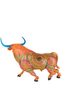 Cargar imagen en el visor de la galería, Toro Ocres Cuernos Azules JF