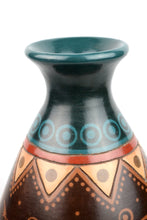 Cargar imagen en el visor de la galería, Florero Marrón Carpas Cónico