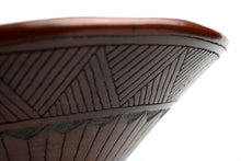 Cargar imagen en el visor de la galería, Frutero Rojo Motivos Prehispánicos Gde