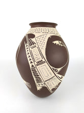 Cargar imagen en el visor de la galería, Vasija Café Deco Beige