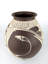 Cargar imagen en el visor de la galería, Vasija Café Deco Beige