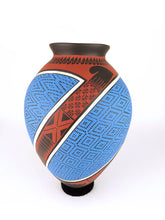 Cargar imagen en el visor de la galería, Artesanía Mexicana Vasija Cerámica Mata Ortiz Chihuahua