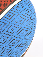 Cargar imagen en el visor de la galería, Vasija Gde Café Deco Rojo y Azul LO