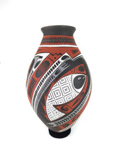 Cargar imagen en el visor de la galería, Artesanía Mexicana Vasija Cerámica Mata Ortiz Chihuahua