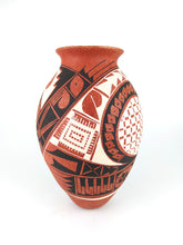 Cargar imagen en el visor de la galería, Vasija Rojo Jaspeado Taalai