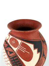 Cargar imagen en el visor de la galería, Vasija Rojo Jaspeado Taalai