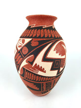 Cargar imagen en el visor de la galería, Vasija Rojo Jaspeado Naaki