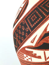 Cargar imagen en el visor de la galería, Vasija Rojo Jaspeado Díj