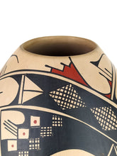 Cargar imagen en el visor de la galería, Vasija Huevo Rojo y Negro Ashdlá