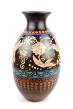 Cargar imagen en el visor de la galería, Jarrón Colibrí Marrón Gde