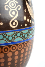 Cargar imagen en el visor de la galería, Jarrón Colibrí Marrón Gde