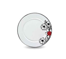 Cargar imagen en el visor de la galería, Vajilla Set Platos Calavera y Flores para 4 personas (20 piezas)