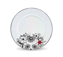 Cargar imagen en el visor de la galería, Vajilla Set Platos Calavera y Flores para 4 personas (20 piezas)