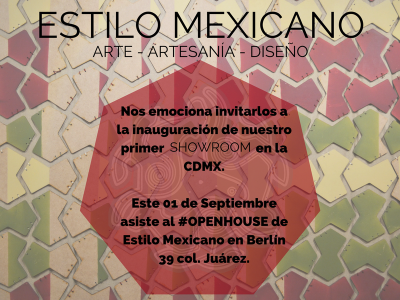 OPEN HOUSE. SHOWROOM ESTILO MEXICANO