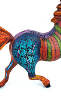 Cargar imagen en el visor de la galería, Caballo Mediano Rojo/Azul JF
