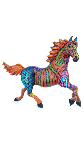 Caballo Alebrijes Tona escultura madera Oaxaca