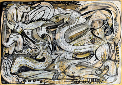 Obra pintura original Rafael Ontiveros Aper 