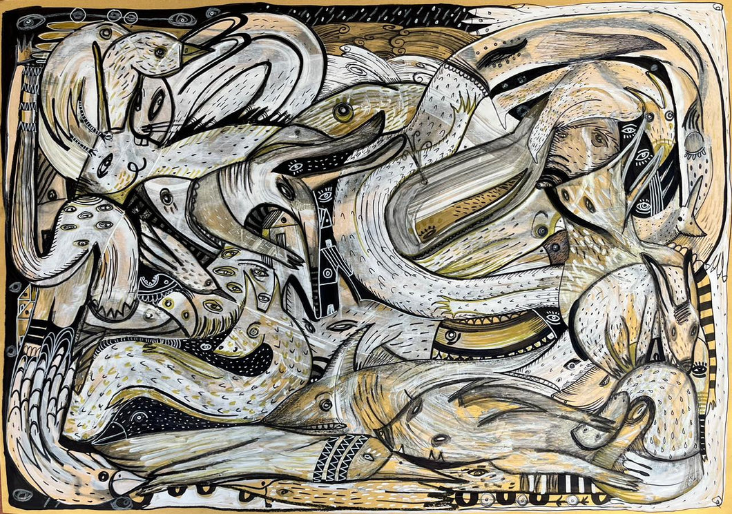 Obra pintura original Rafael Ontiveros Aper 