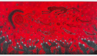 Obra original Pintura Oleo lienzo David Gutierrez 