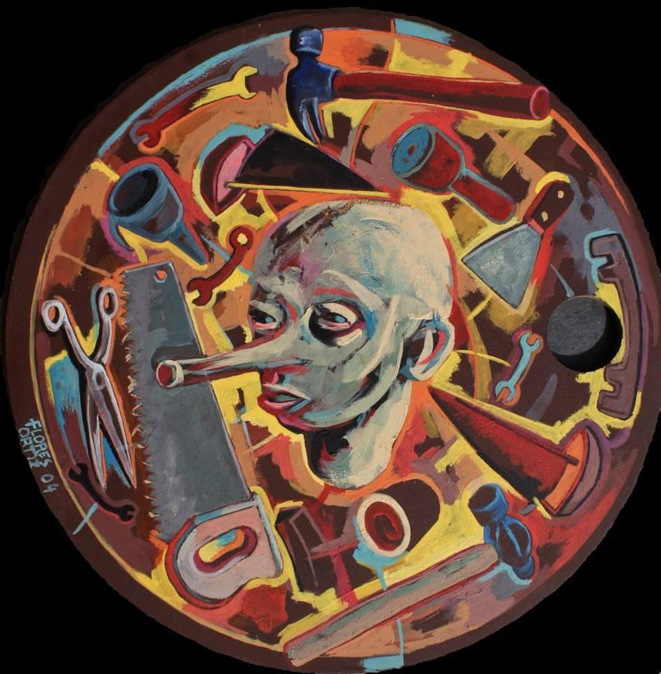 Pintura Rodrigo Flores - Estilo Mexicano