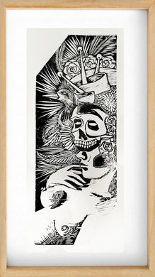 Obra Grabado Xilografía Carlos Soto