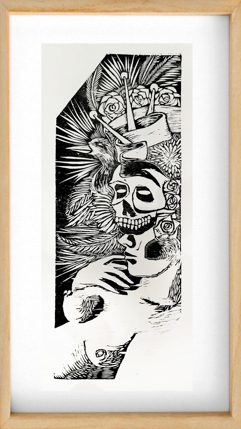 Obra Grabado Xilografía Carlos Soto