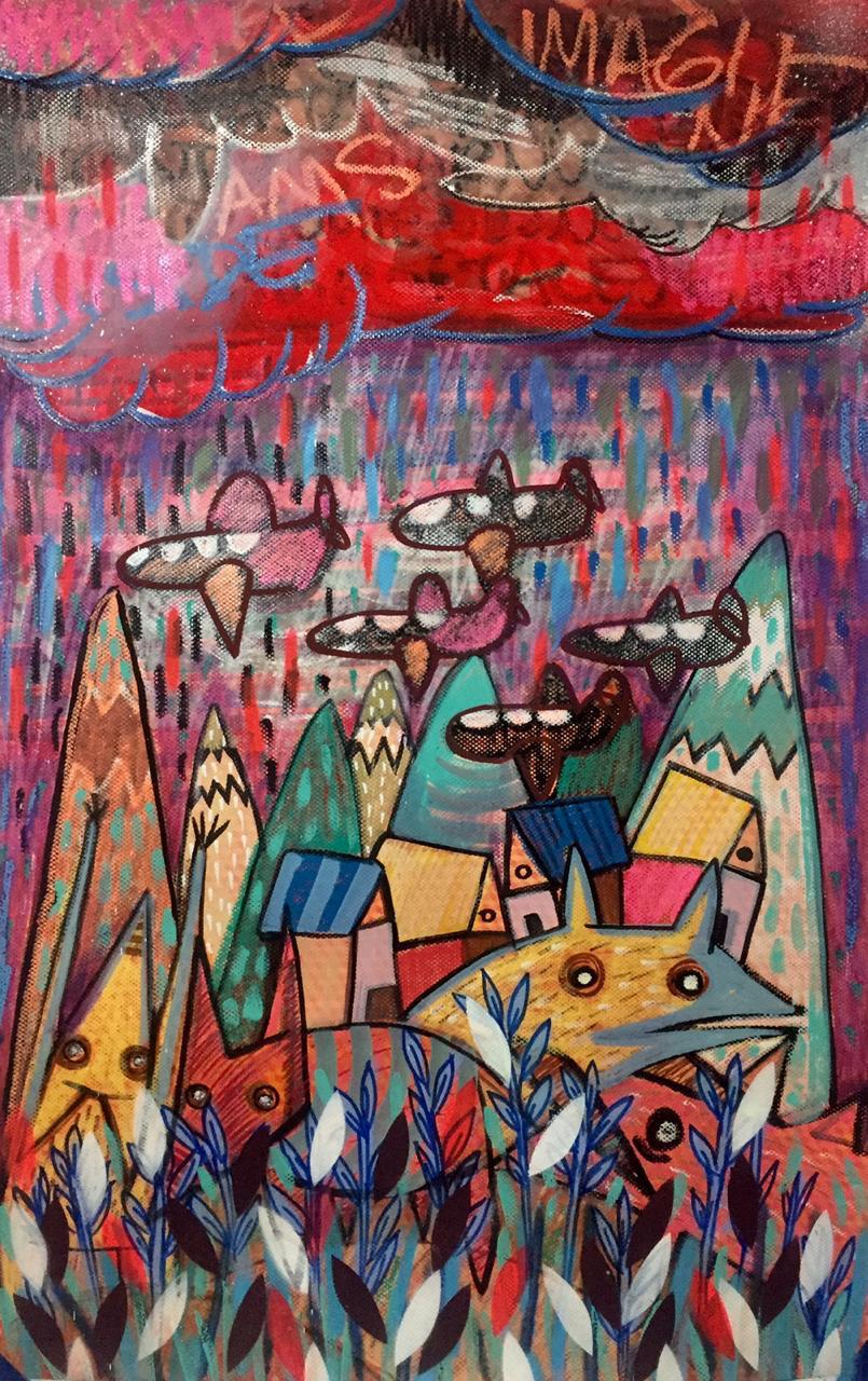 Obra Pintura Rafael Ontiveros Aper