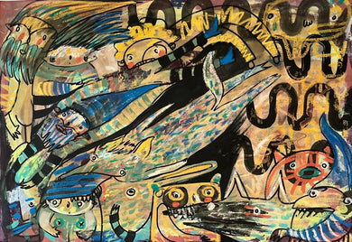 Obra Pintura Original Rafael Ontiveros Aper