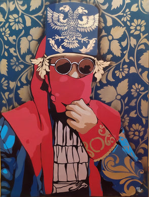 arte mexicano Obra original Chauiztle Pintura lienzo