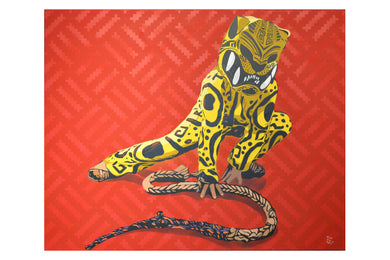 Arte Mexico Pintura Obra Original Chauiztle