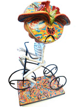 Cargar imagen en el visor de la galería, Calavera en bici José Guadalupe Posada
