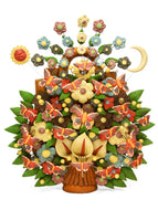 Artesanía Barro Mexicana Arbol de la Vida Serrano