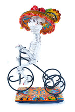 Cargar imagen en el visor de la galería, Calavera en bici José Guadalupe Posada gde
