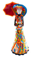 Catrina con sombrilla