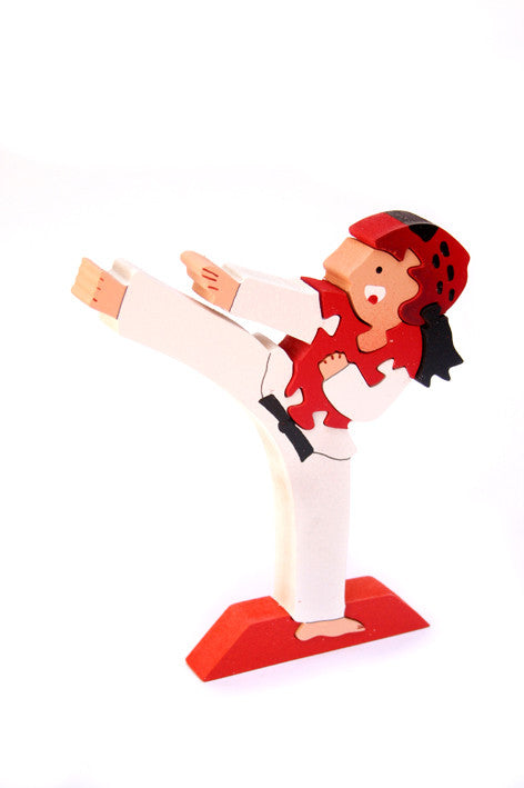 Tae kwon do mujer (rojo)